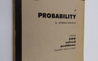 Seymour Lipschutz : Schaum's Outline of Theory and Proble...