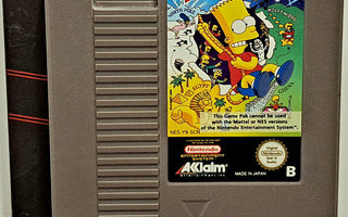 Simpsons - Bart vs the World (L) (EU) NES (Käyte