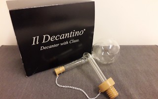 Il Decantino- Dekanterointilaite Viinille, käyttämätön