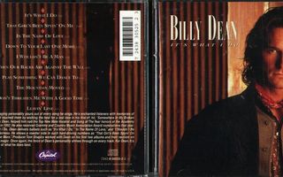 BILLY DEAN . CD-LEVY . IT´S WHAT I DO
