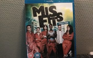 Misfits - kausi 4 (bluray)