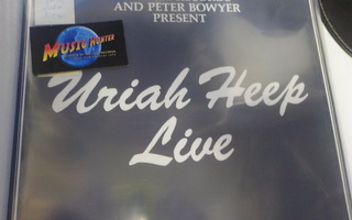 URIAH HEEP - LIVE 2 LP EX-/EX+ (+) UK-90 RARE