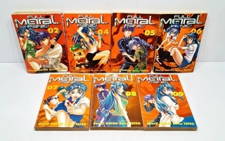 Full Metal Panic volumet 2 & 4-9 (englanti)