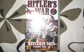 HITLER´S WAR*OSA 1*Hitlerin sota vuodet 1940-43*Video/VHS
