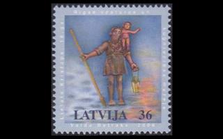 Latvia 678 ** Pyhä Kristoforos (2006)