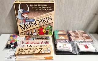 Munchkin Deluxe + Pathfinder + Kung Fu