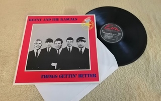 KENNY AND THE KASUALS - Things Gettin' Better LP