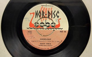 OLAVI VIRTA 7”Angelique/Kuinka saatoitkaan?, ND16, NOR-DISC