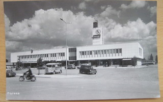Postikortti Forssa Linja-autoasema1950-l  Alkup.Mallikappale