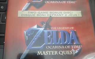 Gamecube Zelda Ocarina of Time + Master Quest USA CIB