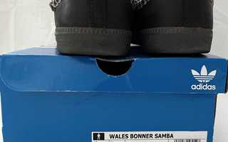 ADIDAS x WALES BONNER Samba mustat lenkkarit koko 38 2/3