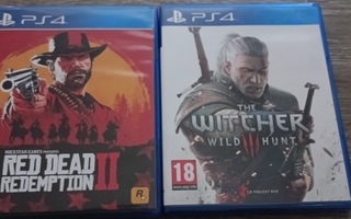 RED DEAD REDEMPTION 2 ja WITCHER