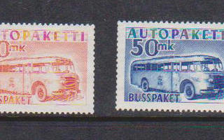 Autopaketti 1952-58 Postituore ** sarja.