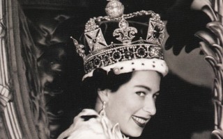Kuningatar Elizabeth kruunajaisten jälkeen, v. 1953