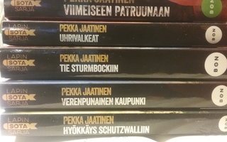 Pekka Jaatinen - Lapin Sota -sarja 1-5 (pokkarit)