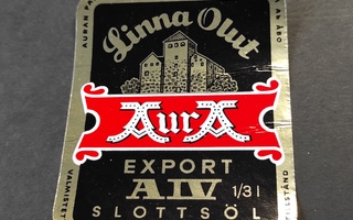 Linna olut Aura export