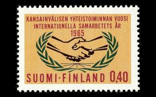 596 ** Yhteistoiminnan vuosi (1965)