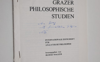 Arto Siitonen : Grazer philosophische studien vol. 21 - 1...
