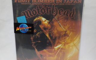 MOTORHEAD - FIRST BOMBER IN JAPAN... UUSI ESPANJA 2013 LP +