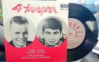 7" EP : 4 TANGOA ( DECCA SDEP 1047 ) SIS POSTIKULU