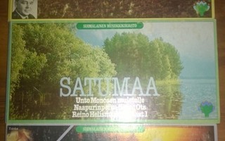 Suomalainen Musiikkikirjasto kasettipaketit 3 kpl/9 kasettia