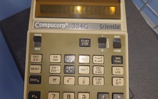 compucorp 324G scientist ohjelmoitava retrolaskin 70-luvulta