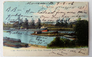 Minnesota Dock at Lake Front, Ashtabula Harbor Ohio