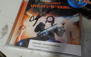 THIN LIZZY - LIVE AND DANGEROUS CD GORHAMIN NIMMARILLA