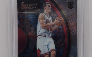 2017-18 Panini Select Concourse RC Lauri Markkanen PSA 10