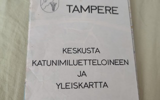 Tampere kartta 1969