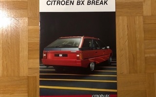 Esite Citroen BX Break, 1985/1986