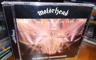 CD MOTÖRHEAD :  NO SLEEP 'TIL HAMMERSMITH ( SIS POSTIKULU