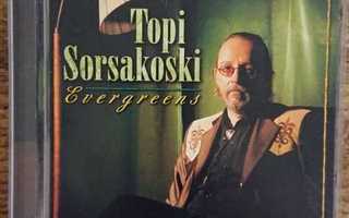 Topi Sorsakoski - Evergreens CD  1991 PAINOS