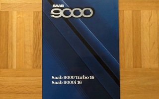 Esite Saab 9000i16 & Saab 9000 Turbo16, 1987
