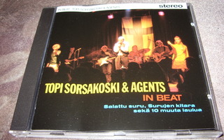 Topi Sorsakoski & Agents - In Beat CD  ( 1.CD - Painos )