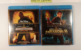 (SL) 2 BLU-RAY) National Treasure 1 & 2 - SUOMIKANNET