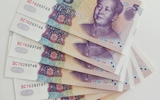 Kiina: 5$: v. 1999. peräkkäiset numerot.