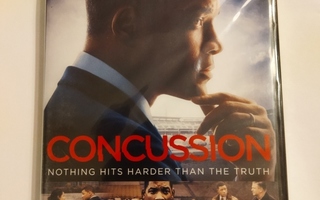 (SL) UUSI! DVD) Concussion (2015) Will Smith, Alec Baldwin