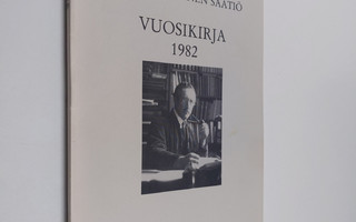 Jalmari Finnen säätiö : Vuosikirja 1982