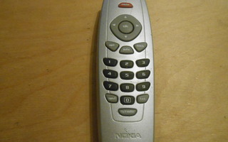 Nokia Mediamaster digiboksin kaukosäädin.