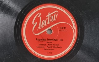 Savikiekko 1947 - Pentti Viherluoto - Electro 4021