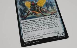 mtg / magic the gathering / power plant worker