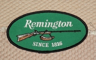 Kankainen hihamerkki Remington, Uusi!
