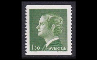 Ruotsi 935y ** Carl XVI 1.30 Kr (1976)