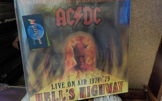 AC/DC - HELL'S HIGHWAY - LIVE ON AIR 1974-'79 UUSI LP+