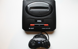 Sega Mega Drive II - konsoli + ohjain