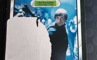 Star wars vintage Luke Skywalker in Jedi Knight Cardback
