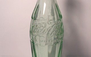 Coca-Cola Karhulan lasi pieni pullo vuodelta 1965