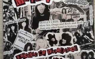 MÖTLEY CRUE - DECADE OF DECADENCE '81-'91  (2xLP+JULISTE)