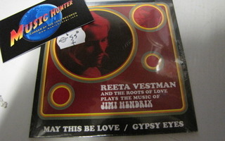 REETA VESTMAN - MAY THIS BE LOVE CD SINGLE PROMO UUSI